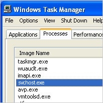 svchost.exe svchost.exe