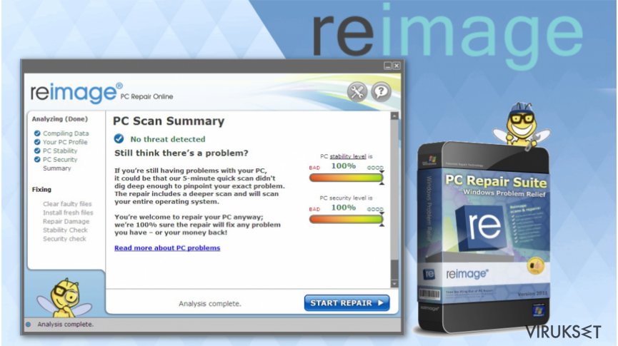 Use Reimage to protect your computer
