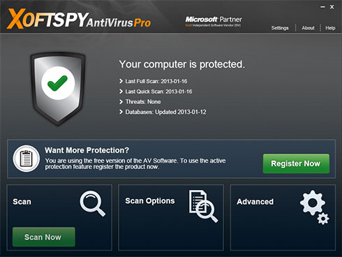XoftSpySE Anti Spyware kuvankaappaus XoftSpySE Anti Spyware kuvankaappaus