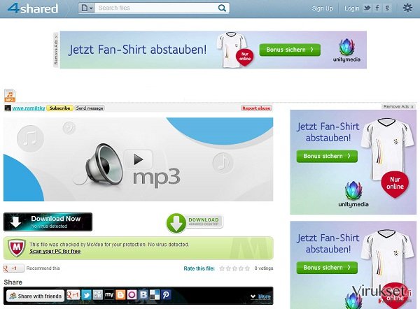 4Shared kuvankaappaus 4Shared kuvankaappaus