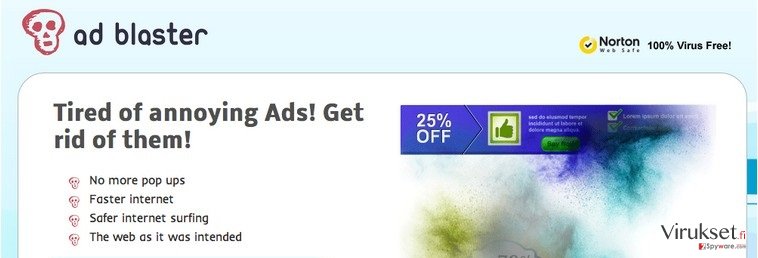 AdBlaster kuvankaappaus AdBlaster kuvankaappaus