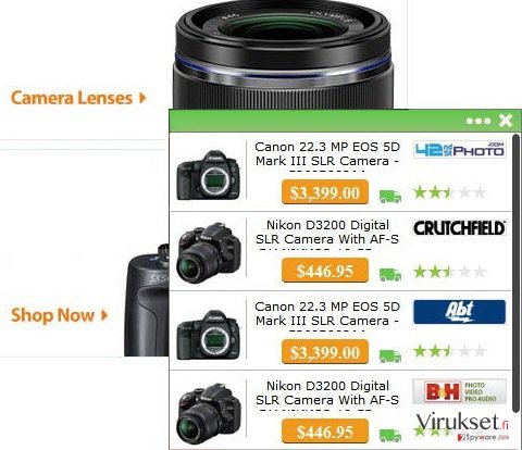 Choosecoupon mainokset kuvankaappaus Choosecoupon mainokset kuvankaappaus