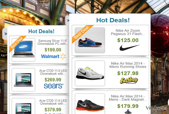Deals Finder mainokset kuvankaappaus Deals Finder mainokset kuvankaappaus