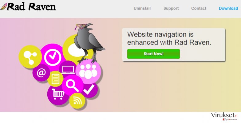 Rad Raven mainokset kuvankaappaus Rad Raven mainokset kuvankaappaus