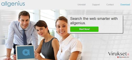 Allgenius mainokset kuvankaappaus Allgenius mainokset kuvankaappaus