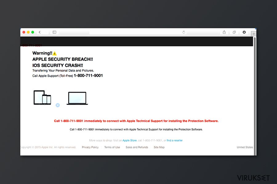 APPLE SECURITY BREACH kuvankaappaus APPLE SECURITY BREACH kuvankaappaus