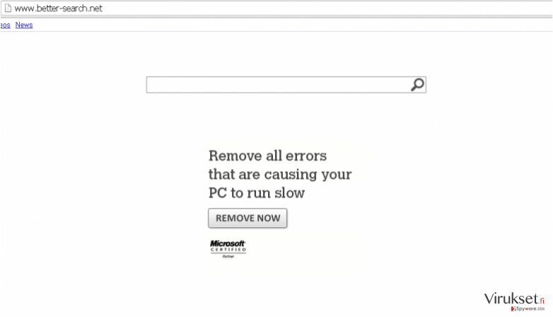 Better-Search.net virus kuvankaappaus Better-Search.net virus kuvankaappaus