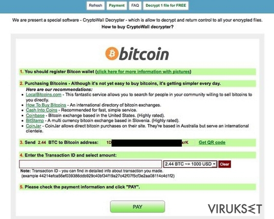 CryptoWall 2.0 virus kuvankaappaus CryptoWall 2.0 virus kuvankaappaus