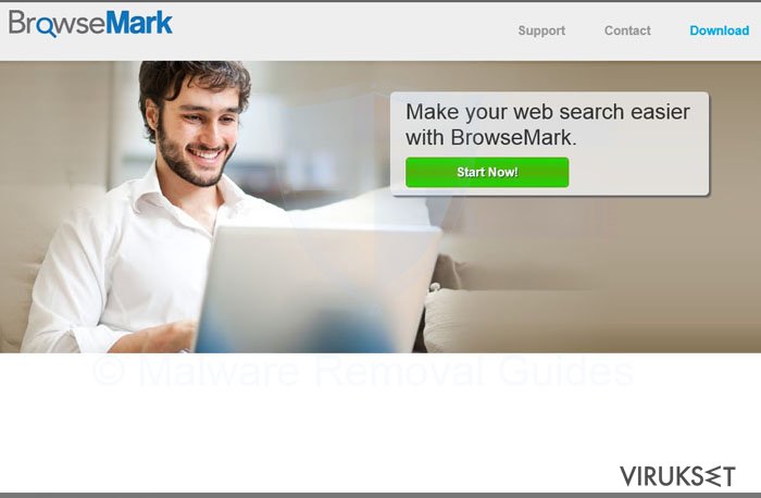 BrowseMark virus kuvankaappaus BrowseMark virus kuvankaappaus