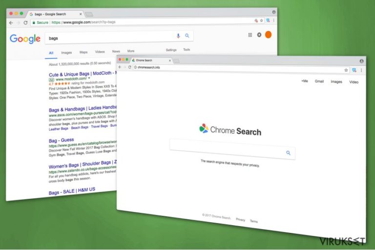 Chromesearch.info kuva