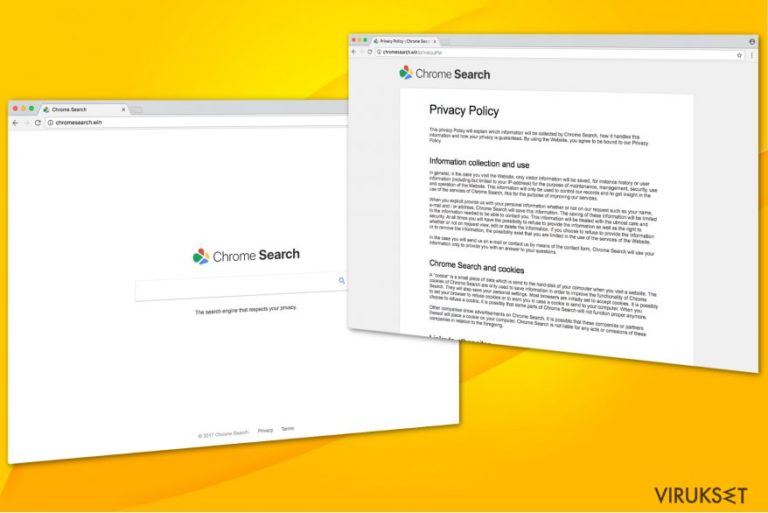 Chromesearch.win viruksen kuva