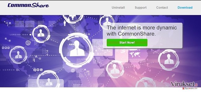 CommonShare mainokset ja CommonShare tarjoukset kuvankaappaus CommonShare mainokset ja CommonShare tarjoukset kuvankaappaus
