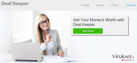 Deal Keeper virus kuvankaappaus Deal Keeper virus kuvankaappaus