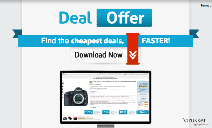 Deal Offer mainokset kuvankaappaus Deal Offer mainokset kuvankaappaus