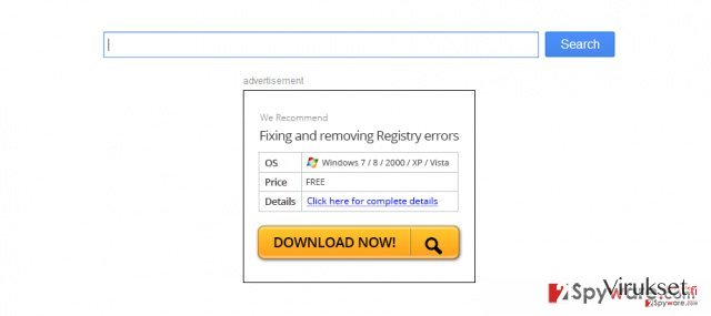 Firefox uudelleenohjaus virus kuvankaappaus Firefox uudelleenohjaus virus kuvankaappaus