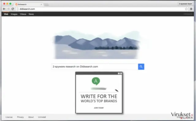 Didisearch.com virus