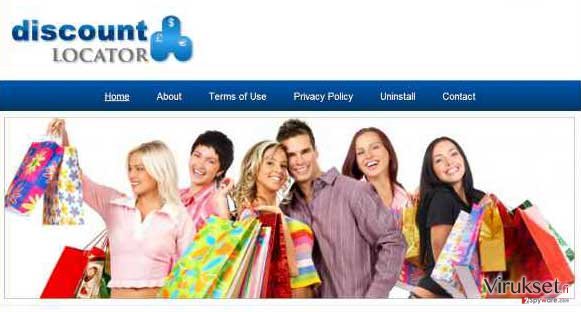 Discount Locator mainokset kuvankaappaus Discount Locator mainokset kuvankaappaus