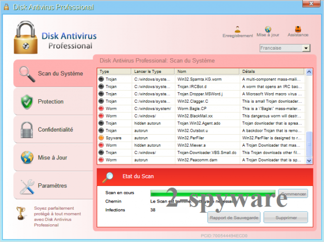 Disk Antivirus Professional kuvankaappaus Disk Antivirus Professional kuvankaappaus