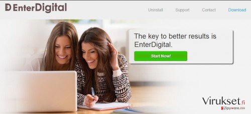 EnterDigital mainokset kuvankaappaus EnterDigital mainokset kuvankaappaus