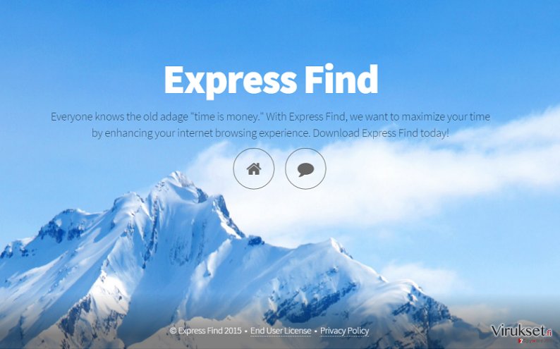 Express Find mainokset kuvankaappaus Express Find mainokset kuvankaappaus