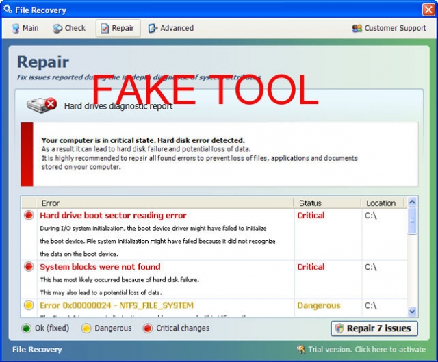 File Recovery kuvankaappaus File Recovery kuvankaappaus