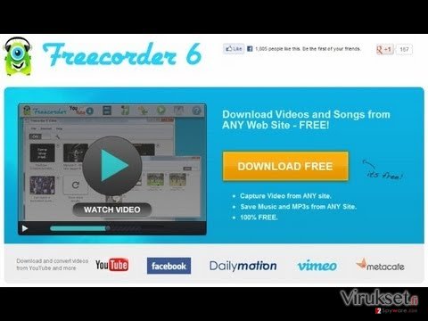 Freecorder kuvankaappaus Freecorder kuvankaappaus