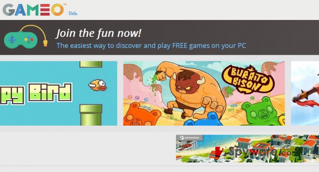 Gameo virus kuvankaappaus Gameo virus kuvankaappaus