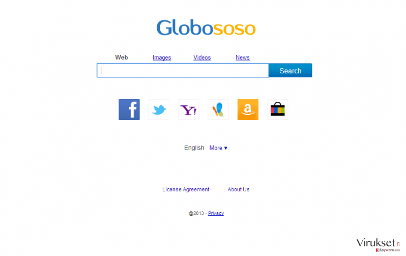 Globososo virus kuvankaappaus Globososo virus kuvankaappaus