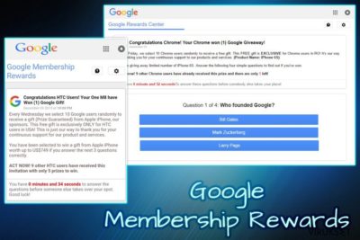 Google Membership Reward virus