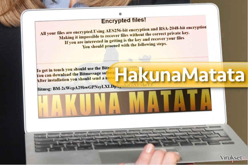 HakunaMatata lunnasohjelma virus kuvankaappaus HakunaMatata lunnasohjelma virus kuvankaappaus
