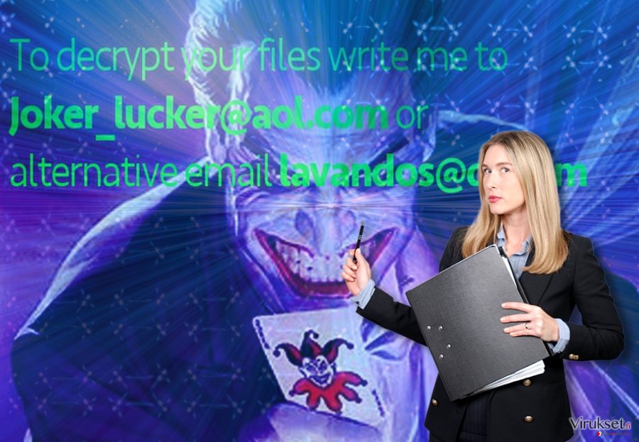 Joker_lucker@aol.com.wallet ransomware virus Joker_lucker@aol.com.wallet ransomware virus