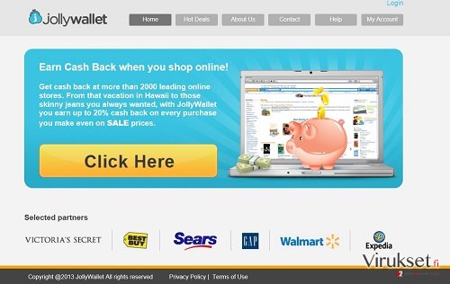 Jollywallet kuvankaappaus Jollywallet kuvankaappaus