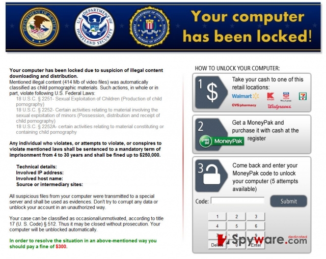 Kovter ransomware kuvankaappaus Kovter ransomware kuvankaappaus