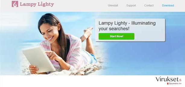 Lampy Lighty Mainokset kuvankaappaus Lampy Lighty Mainokset kuvankaappaus