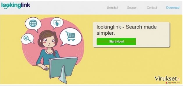 Lookinglink virus kuvankaappaus Lookinglink virus kuvankaappaus