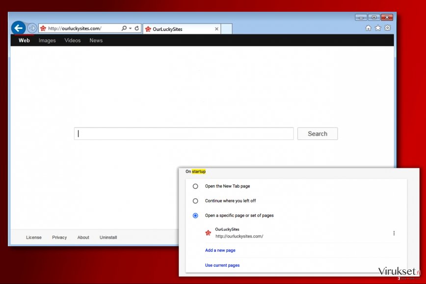 Ourluckysites.com virus kuvankaappaus Ourluckysites.com virus kuvankaappaus