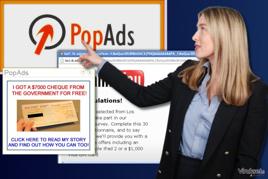 PopAds mainokset PopAds mainokset