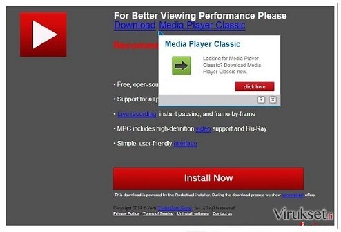 PremiumPlayerUpdates.com pop-up virus kuvankaappaus PremiumPlayerUpdates.com pop-up virus kuvankaappaus