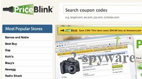 Priceblink virus kuvankaappaus Priceblink virus kuvankaappaus