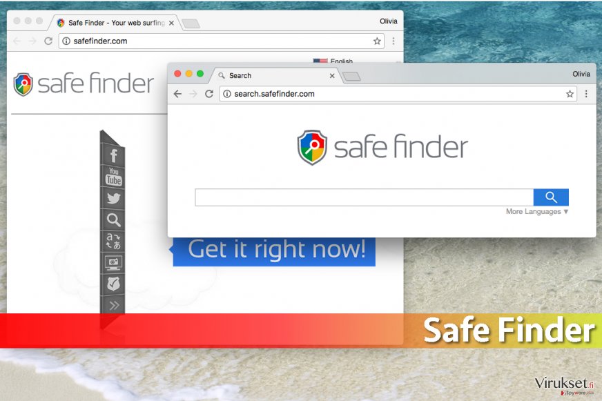 Safe Finder virus kuvankaappaus