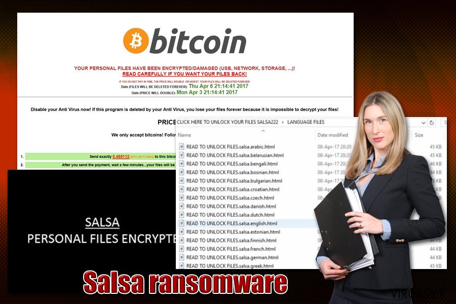 Salsa ransomware virus