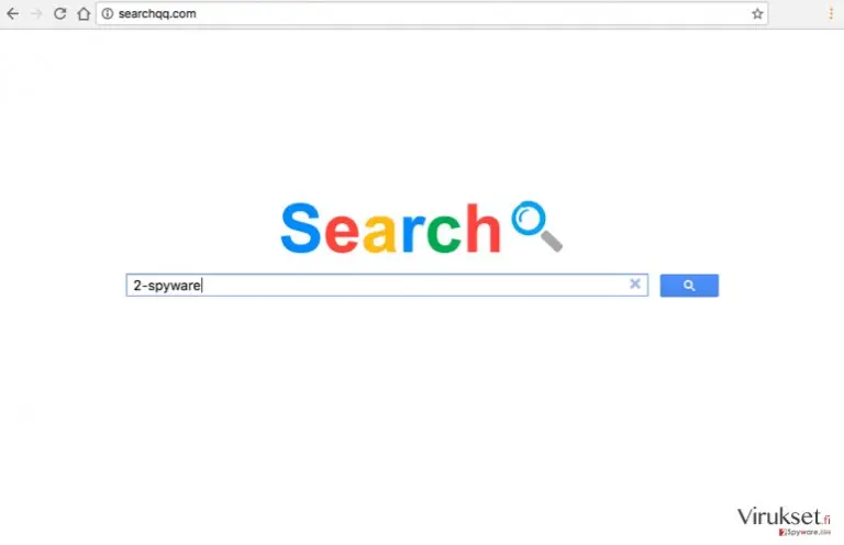 Image of the Searchqq.com browser hijacker