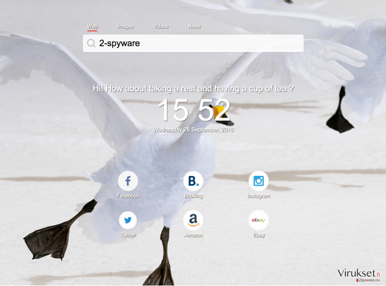Ourstartpage.com virus kuvankaappaus Ourstartpage.com virus kuvankaappaus