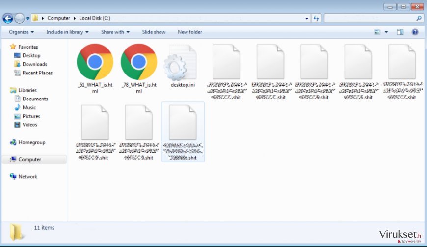 Locky virus kuvankaappaus Locky virus kuvankaappaus