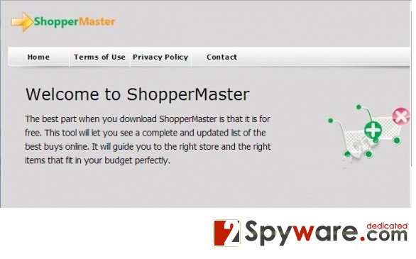 ShopperMaster virus kuvankaappaus ShopperMaster virus kuvankaappaus