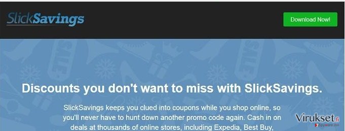 Slick Savings kuvankaappaus Slick Savings kuvankaappaus