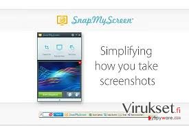SnapMyScreen Työkalupalkki kuvankaappaus SnapMyScreen Työkalupalkki kuvankaappaus