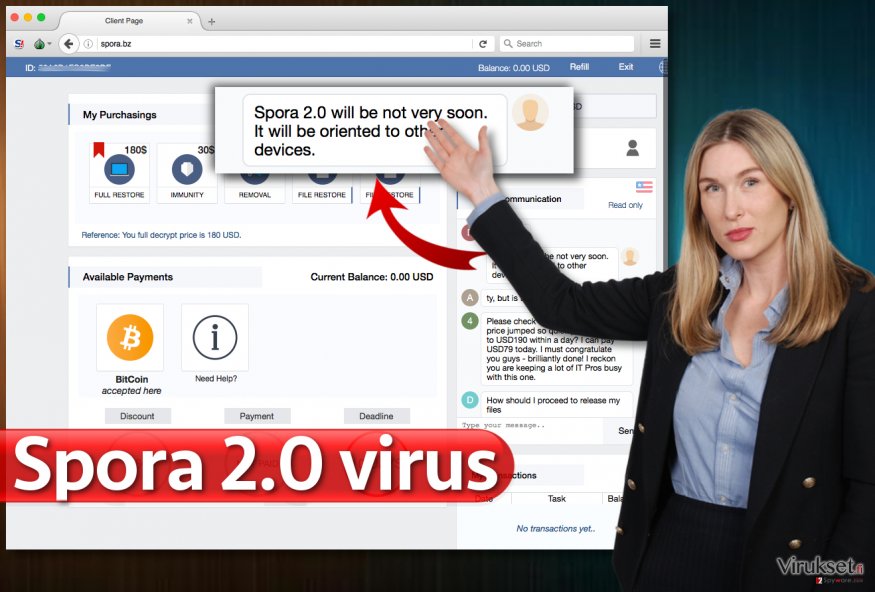 Spora 2.0 virus Spora 2.0 virus