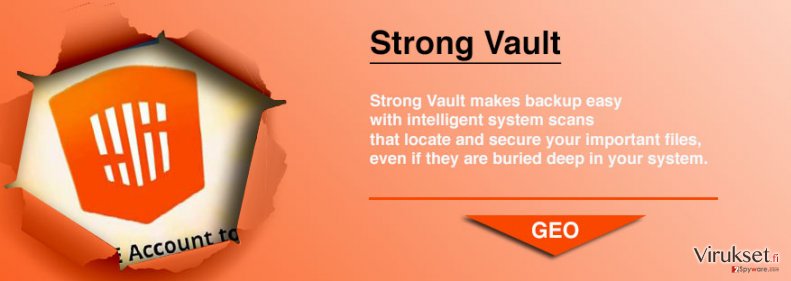 StrongVault Online Backup kuvankaappaus StrongVault Online Backup kuvankaappaus