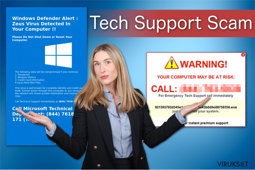 Tech Support Scam virus